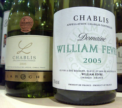 chablis wine not