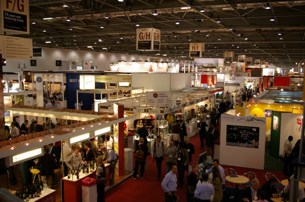Photos from the week of the 2008 London Wine Trade Fair