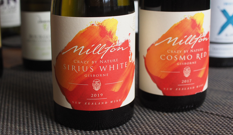 by Nature wines: Red and Sirius White –