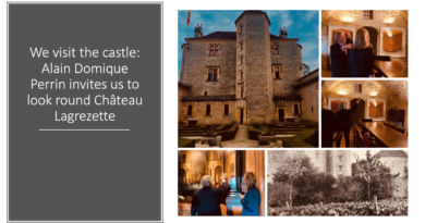 Visiting Château Lagrezette, Alain Dominique Perrin’s private home in Cahors