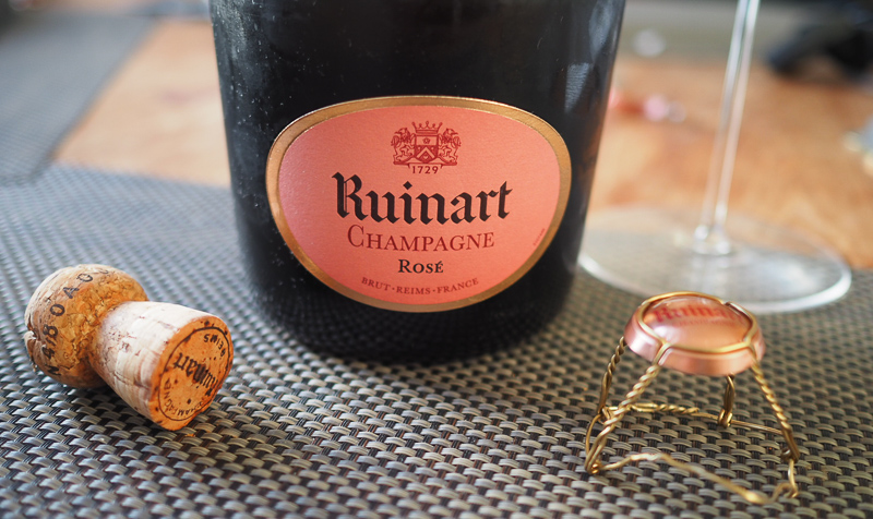 RUINART CHAMPAGNE ROSÉ, FRANCE NV — Bogey's Bottled Goods