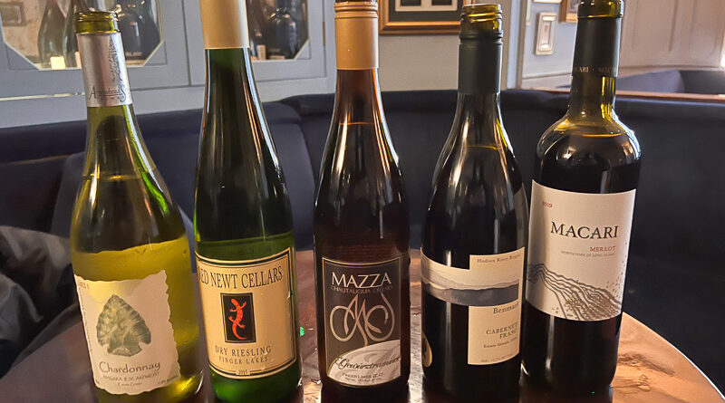 The wines of New York State: a snapshot tasting of interesting bottles