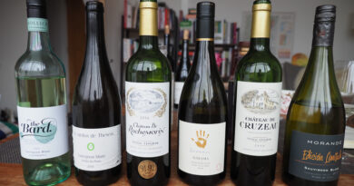 A Sauvignon mini-study, tasting seven wines of different origins and ages