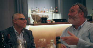 Bonhams is auctioning off the cellar of Locanda Locatelli, and a few of us get to try some of the gems over lunch