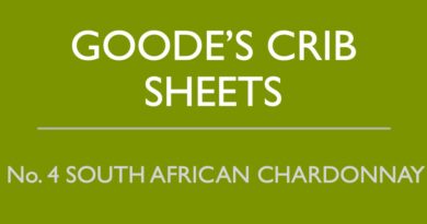 Goode’s Crib Sheets No 4 – South African Chardonnay
