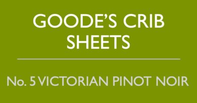 Goode’s Cribsheets (5) Victorian Pinot Noir