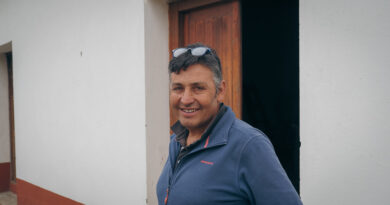 Visiting Renán Cancino of Huaso de Sauzal, making ultratraditional wines from Maule, Chile