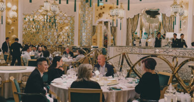 A beautiful dinner at Lakeview Palace in Macau, matching Chinese food with some top Chinese wines