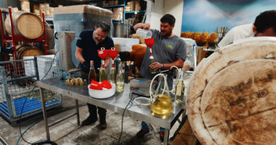 Video: how sparkling wine is made – the final stage, disgorging by hand