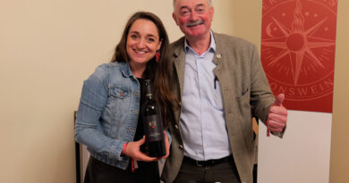 Netzl and Christina, two generations from the same winery in Austria’s Carnuntum region