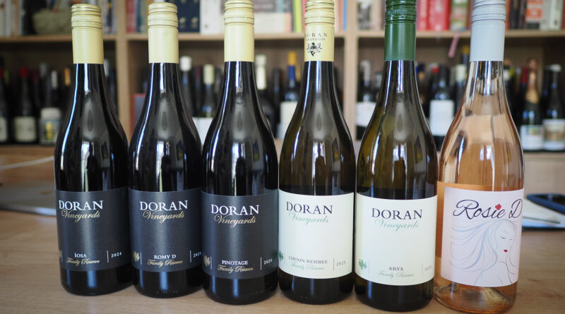 Revisiting the wines of Doran Vineyards, Voor Paardeberg, South Africa doran vineyard