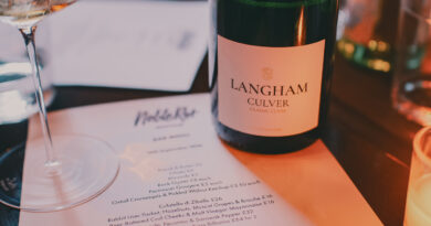Four lovely wines at Noble Rot Mayfair: Langham, Phelan Farms, Sclavos and Suertes del Marques